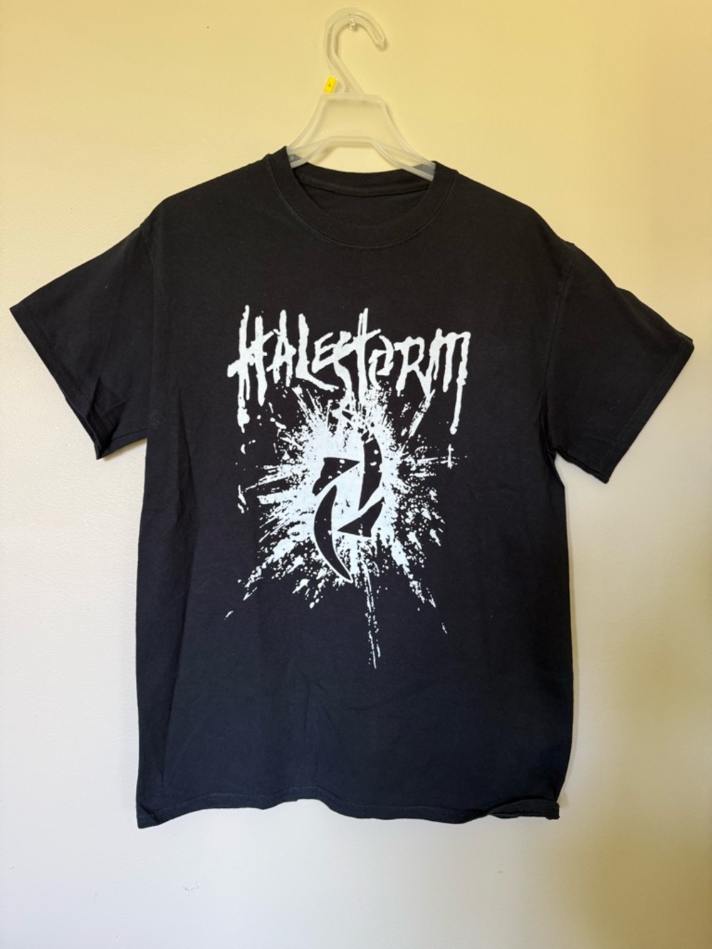 Halestorm Black Tee with White Graphic